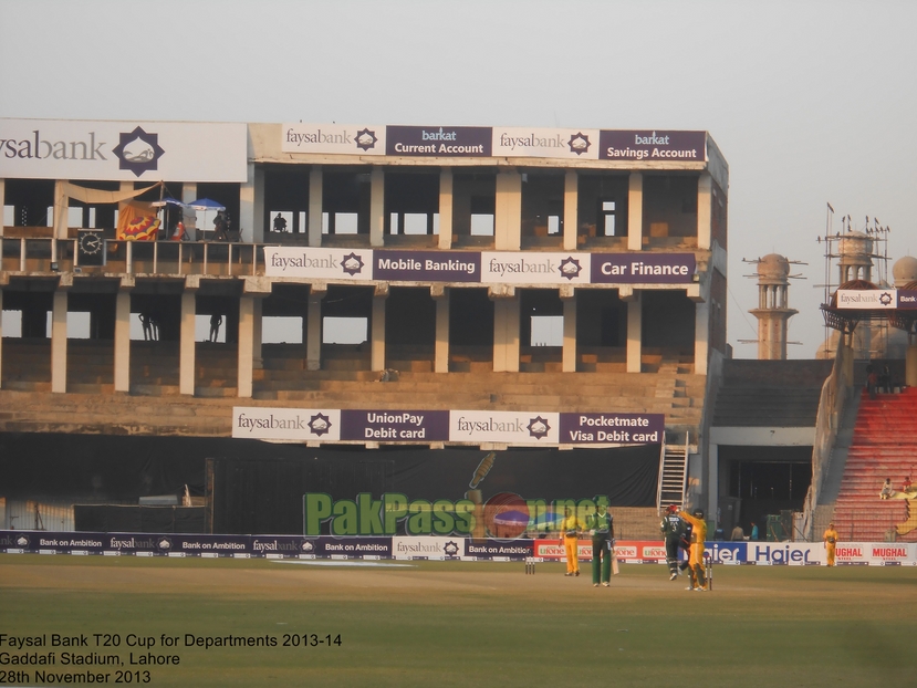 Faysal Bank T20 Cup for Departments 2013/14