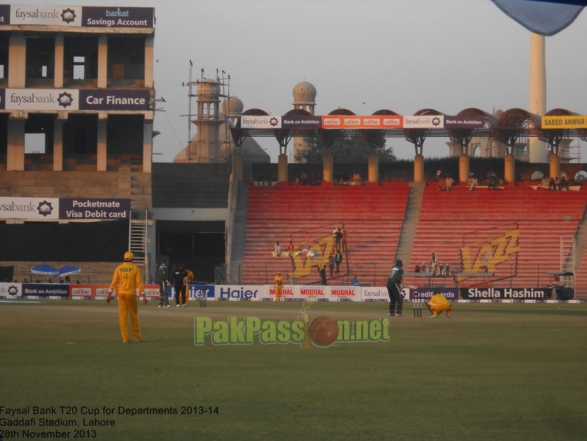 Faysal Bank T20 Cup for Departments 2013/14