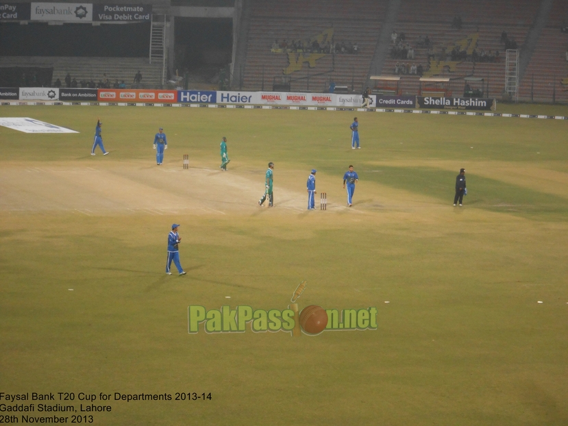 Faysal Bank T20 Cup for Departments 2013/14