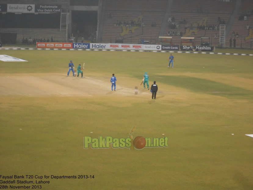 Faysal Bank T20 Cup for Departments 2013/14