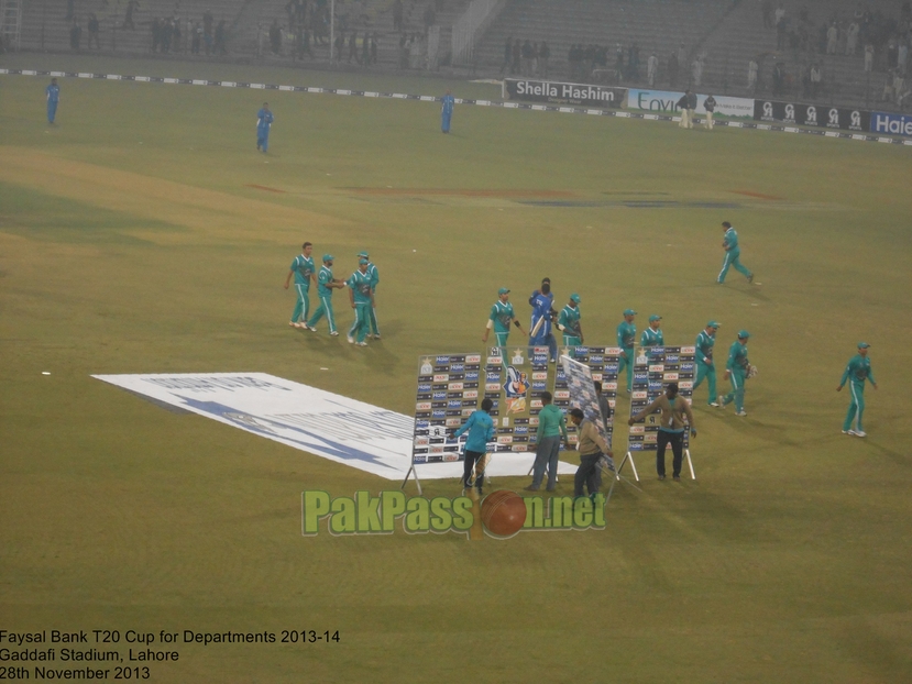 Faysal Bank T20 Cup for Departments 2013/14