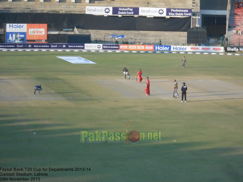 Faysal Bank T20 Cup for Departments 2013/14