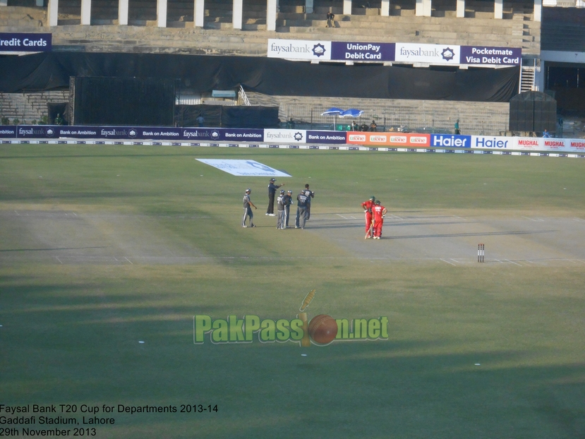 Faysal Bank T20 Cup for Departments 2013/14