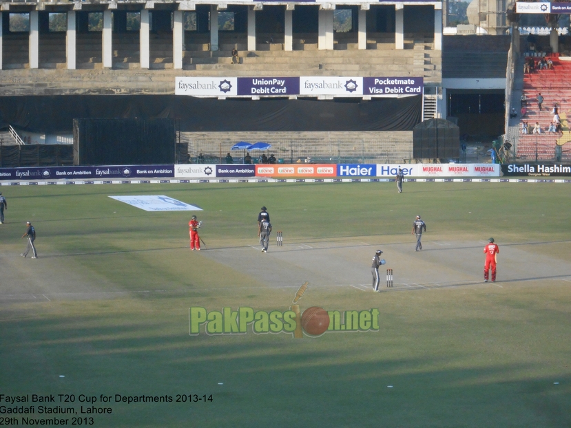 Faysal Bank T20 Cup for Departments 2013/14