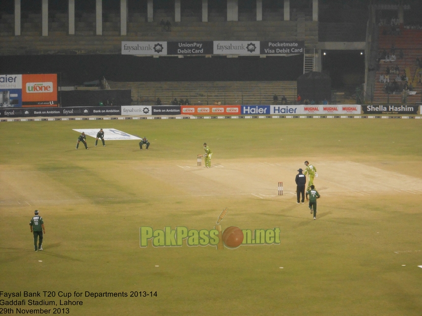 Faysal Bank T20 Cup for Departments 2013/14