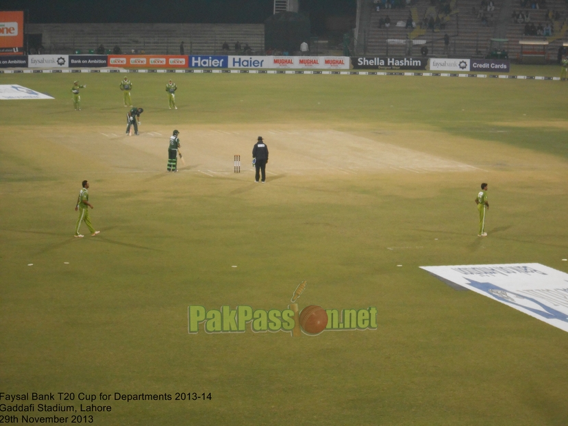 Faysal Bank T20 Cup for Departments 2013/14