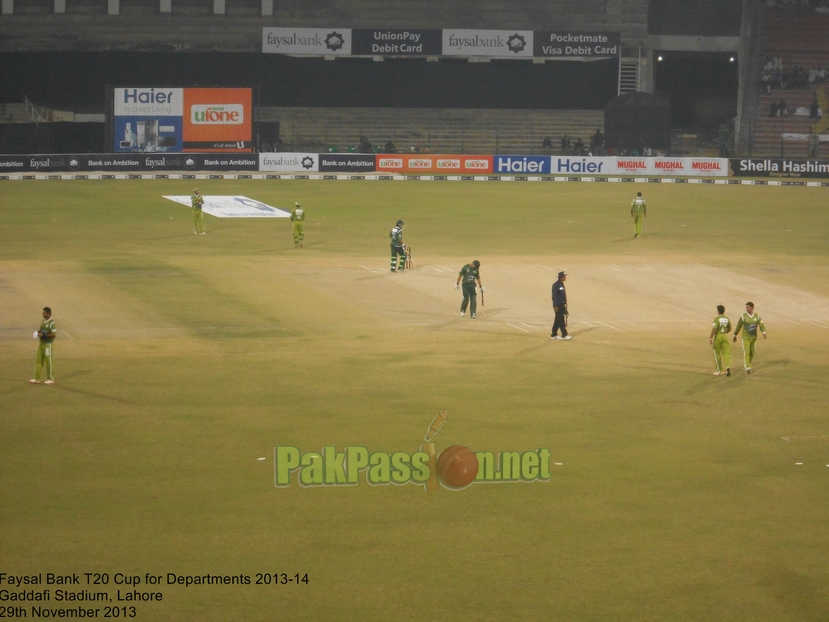 Faysal Bank T20 Cup for Departments 2013/14