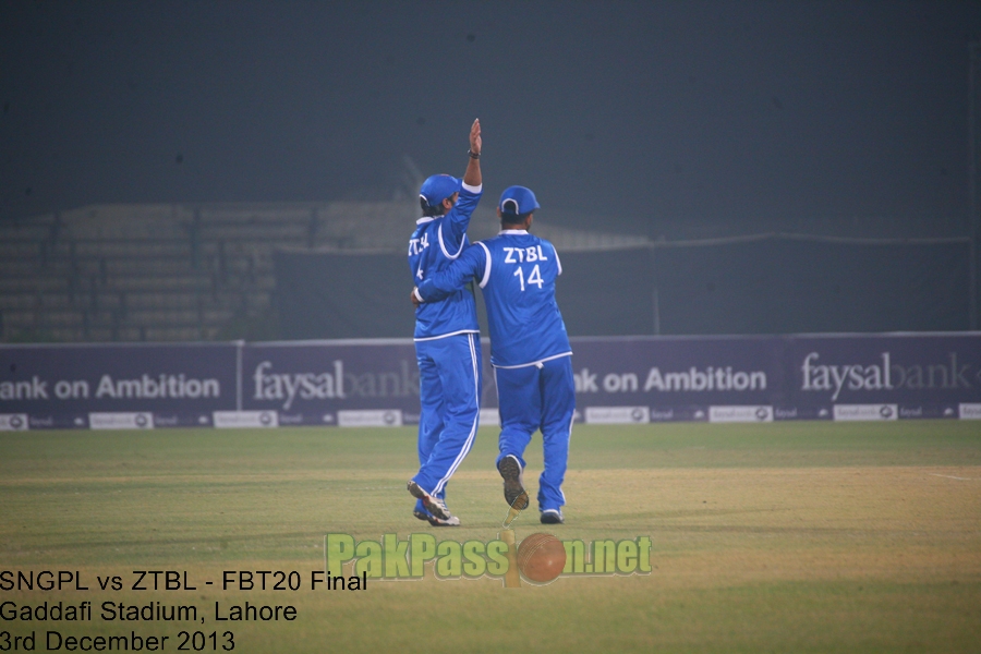 Faysal Bank T20 Cup for Departments 2013/14