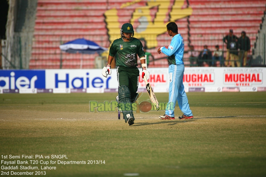 Faysal Bank T20 Cup for Departments 2013/14