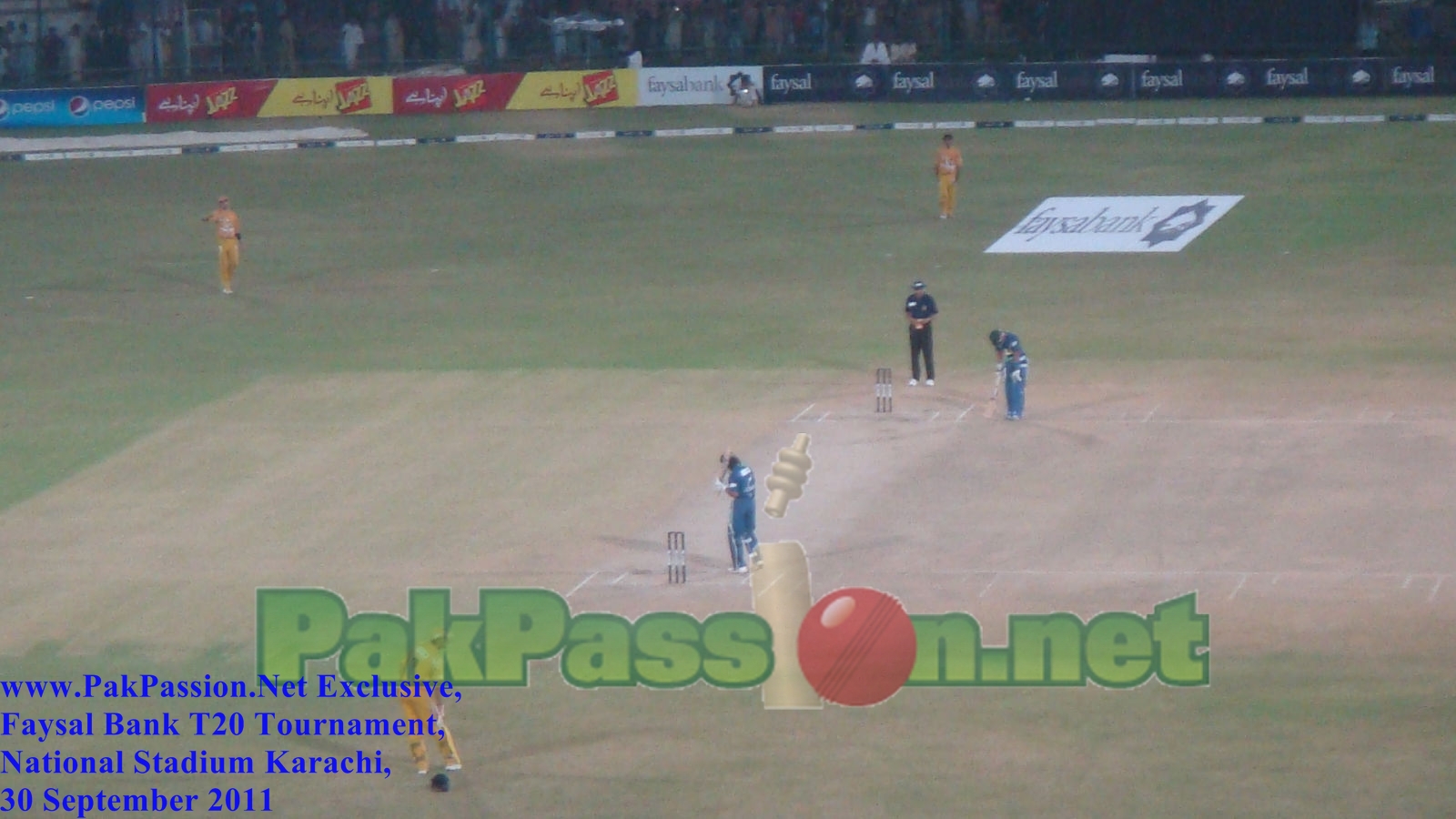 Faysal Bank Twenty20 Cup 2011 - National Stadium Karachi