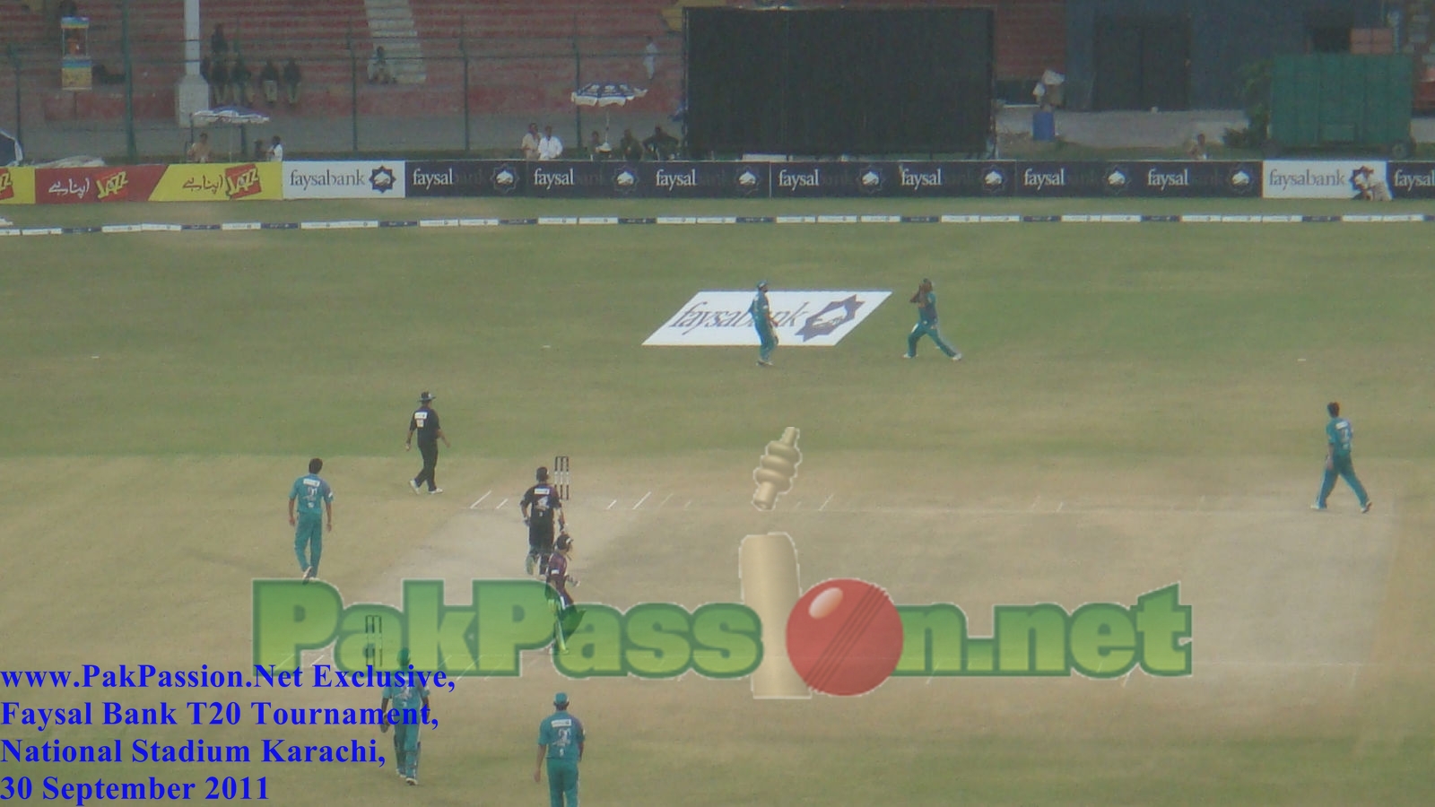 Faysal Bank Twenty20 Cup 2011 - National Stadium Karachi