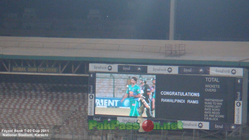 Faysal Bank Twenty20 Cup 2011 - National Stadium Karachi