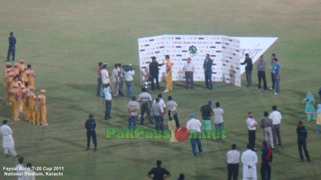 Faysal Bank Twenty20 Cup 2011 - National Stadium Karachi