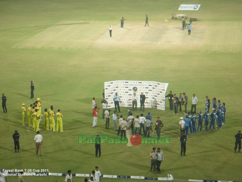 Faysal Bank Twenty20 Cup 2011 - National Stadium Karachi