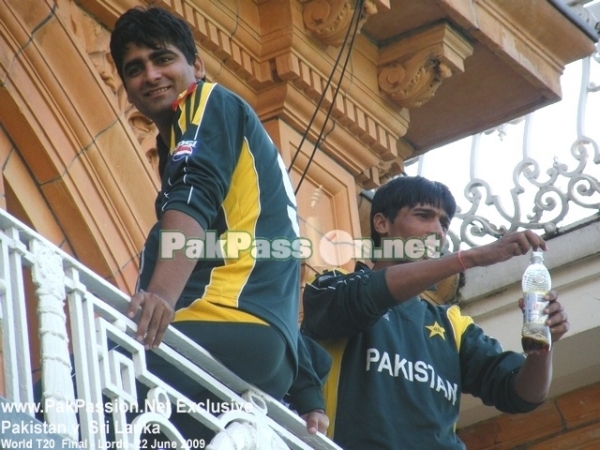 Finds of the tournament on Lord's balcony