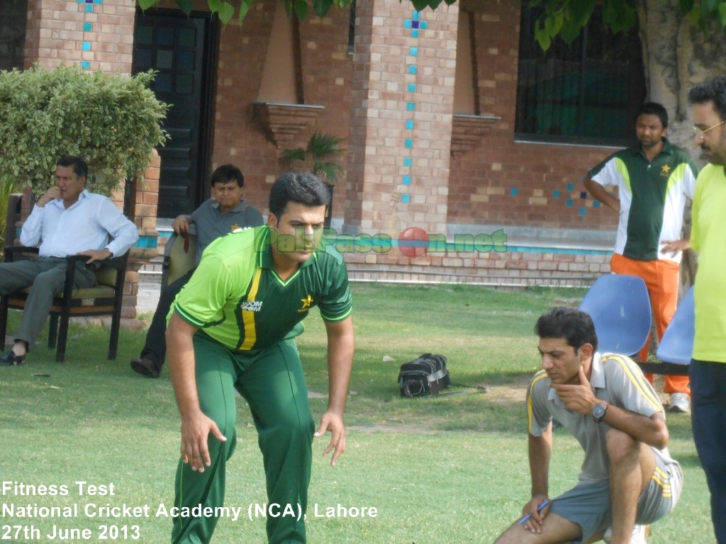 Fitness Test, National Cricket Academy (NCA), Lahore