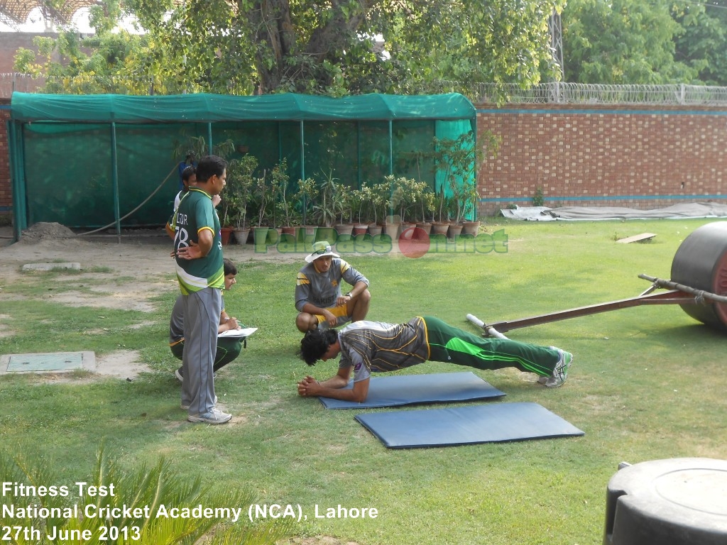 Fitness Test, National Cricket Academy (NCA), Lahore