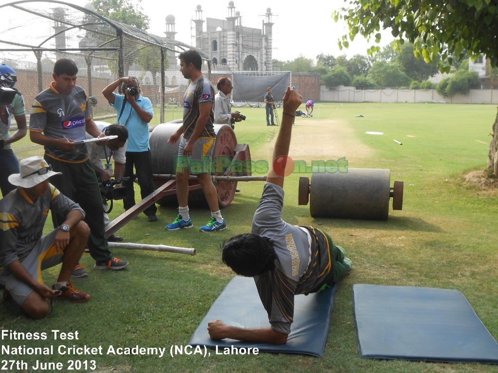 Fitness Test, National Cricket Academy (NCA), Lahore