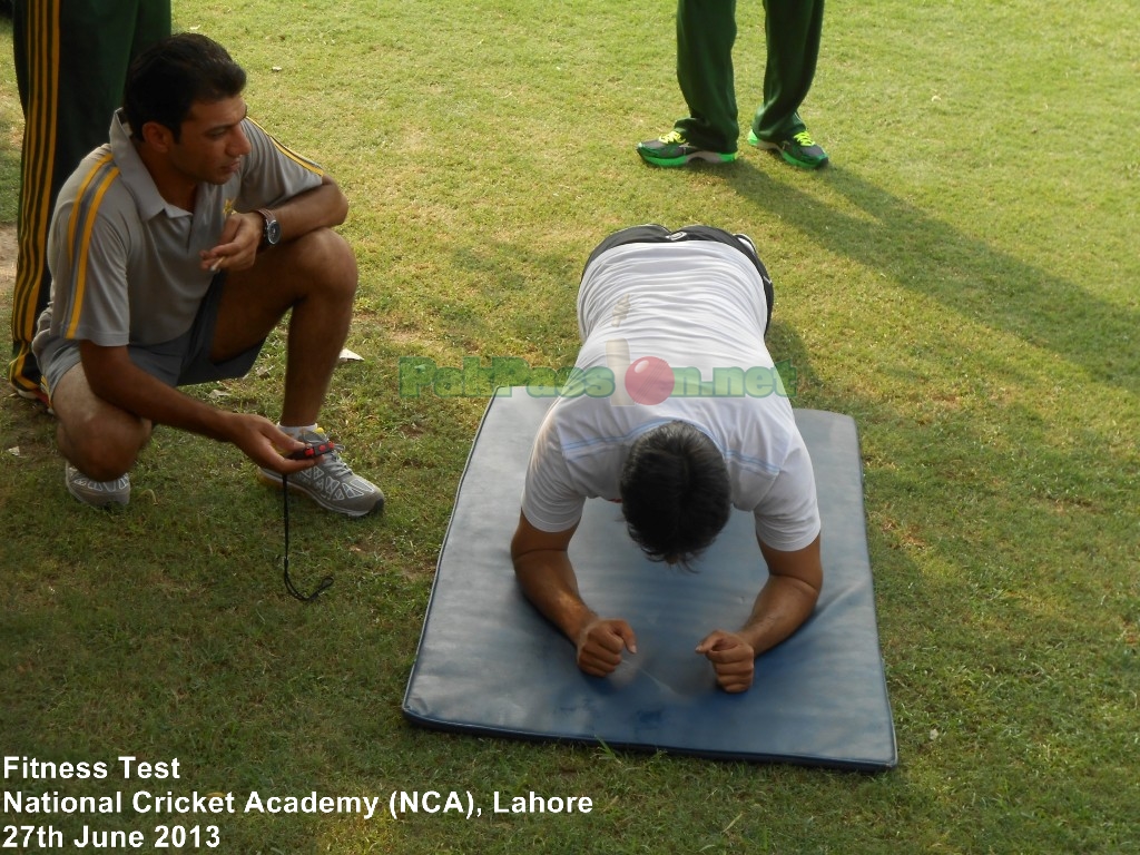 Fitness Test, National Cricket Academy (NCA), Lahore