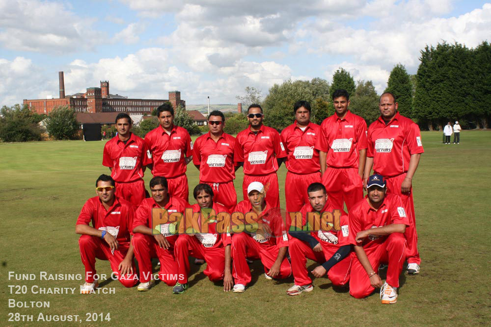 Fund Raising T20 Match for Gaza Victims - Bolton