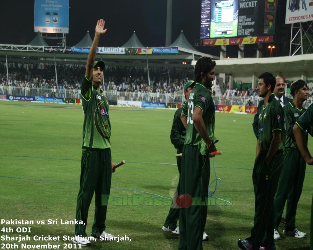 Gul waves to the excited crowd after a thrilling win