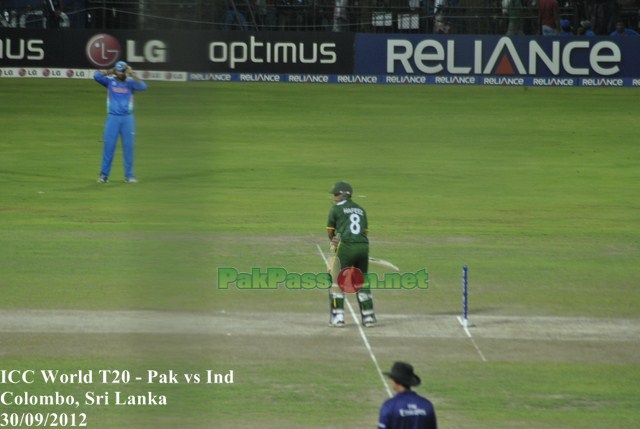 Hafeez batting