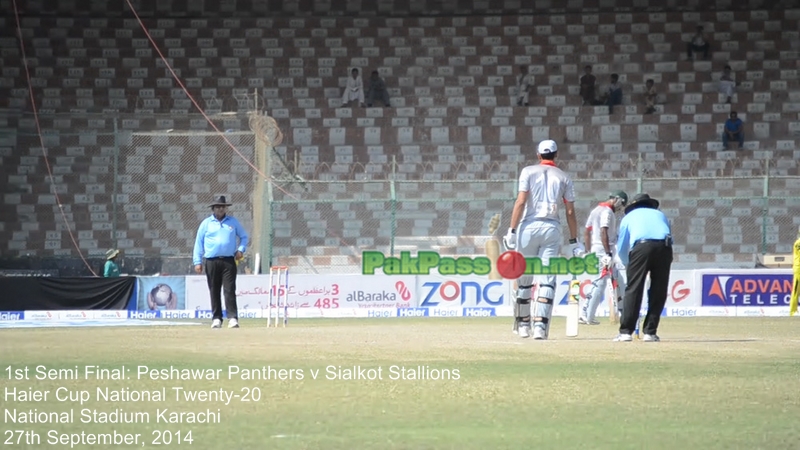 Haier Cup -  1st Semi Final - Peshawar Panthers v Sialkot Stallions