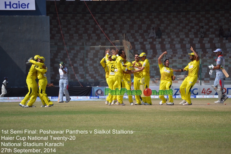 Haier Cup -  1st Semi Final - Peshawar Panthers v Sialkot Stallions