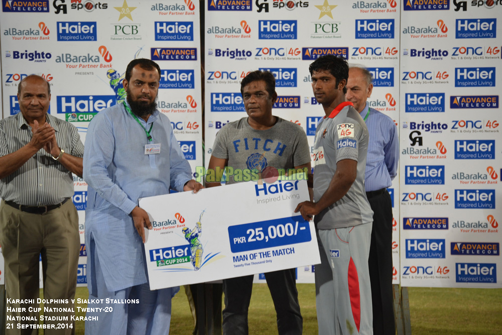 Haier Cup - Karachi Dolphins vs Sialkot Stallions