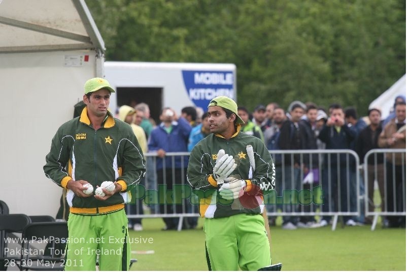 Hammad Azam and Umar Akmal