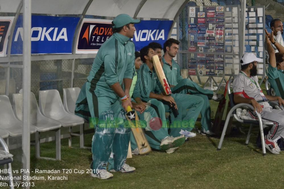 HBL vs PIA - Ramadan T20 Cup 2013