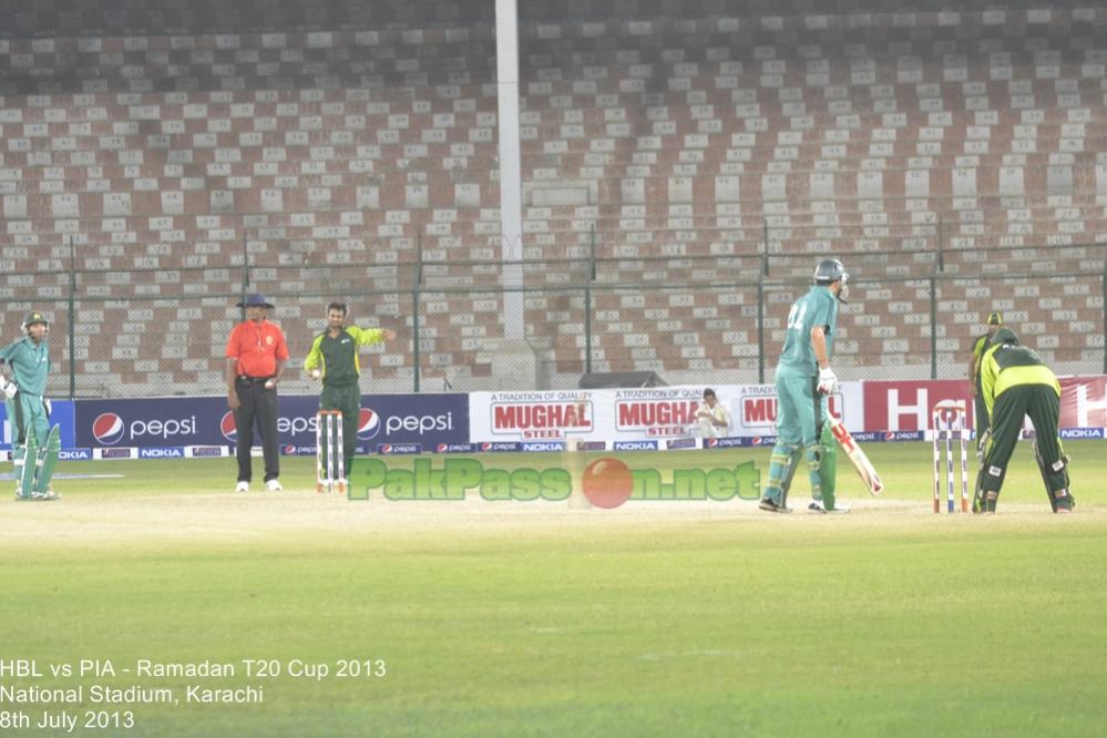 HBL vs PIA - Ramadan T20 Cup 2013