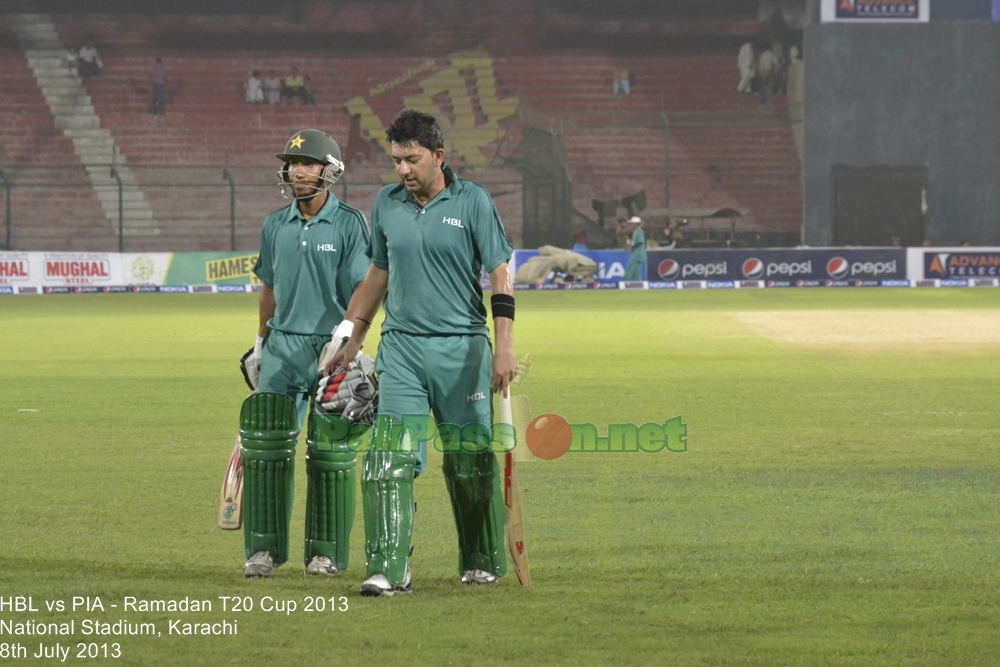 HBL vs PIA - Ramadan T20 Cup 2013