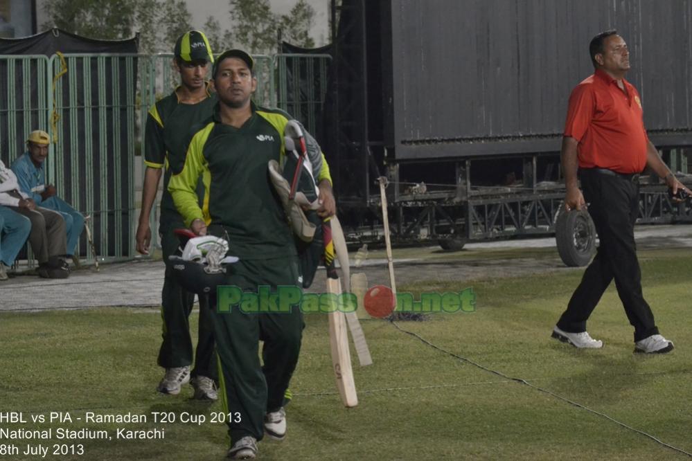 HBL vs PIA - Ramadan T20 Cup 2013