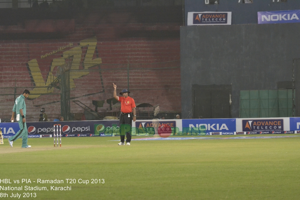 HBL vs PIA - Ramadan T20 Cup 2013