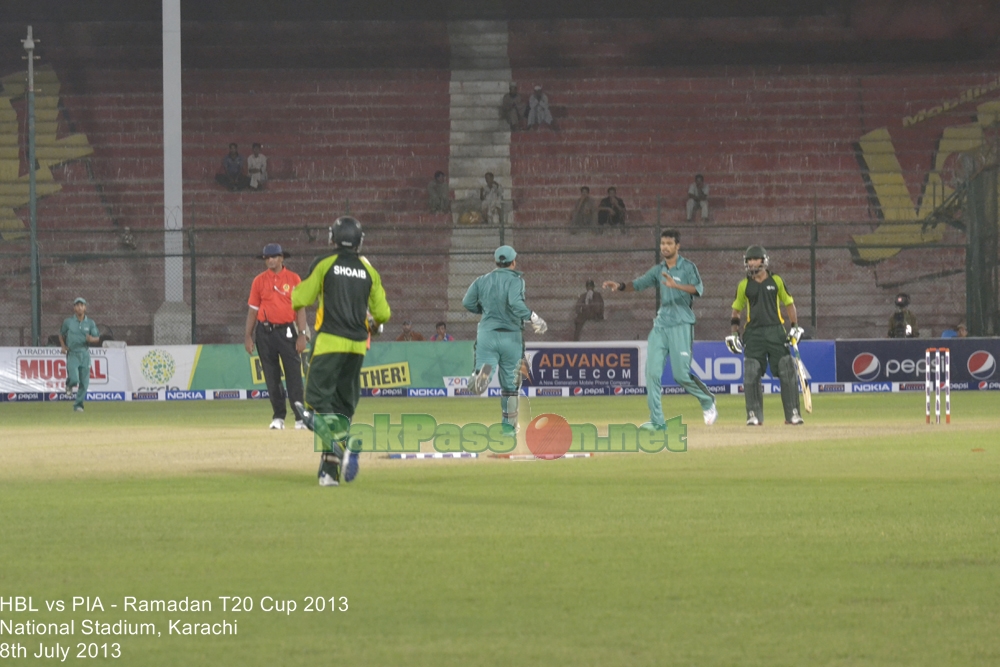 HBL vs PIA - Ramadan T20 Cup 2013