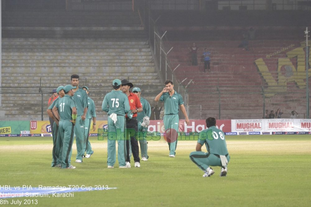 HBL vs PIA - Ramadan T20 Cup 2013