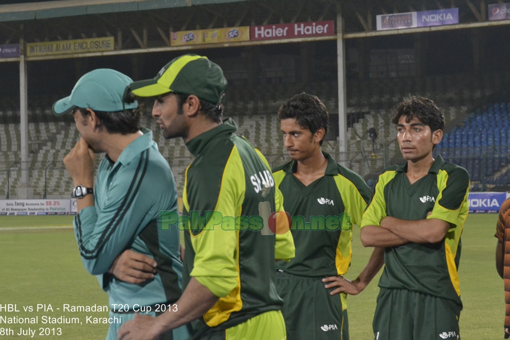 HBL vs PIA - Ramadan T20 Cup 2013