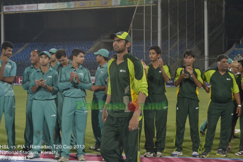 HBL vs PIA - Ramadan T20 Cup 2013