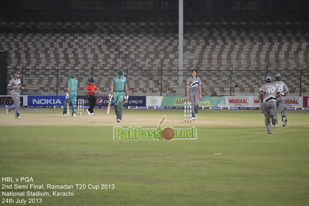 HBL vs PQA - Semi Final - Ramadan T20 Cup 2013