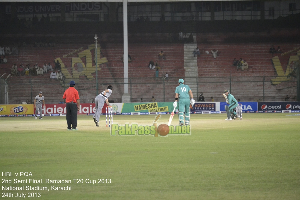 HBL vs PQA - Semi Final - Ramadan T20 Cup 2013