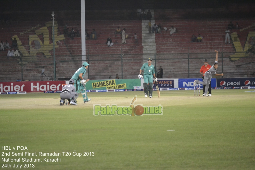 HBL vs PQA - Semi Final - Ramadan T20 Cup 2013