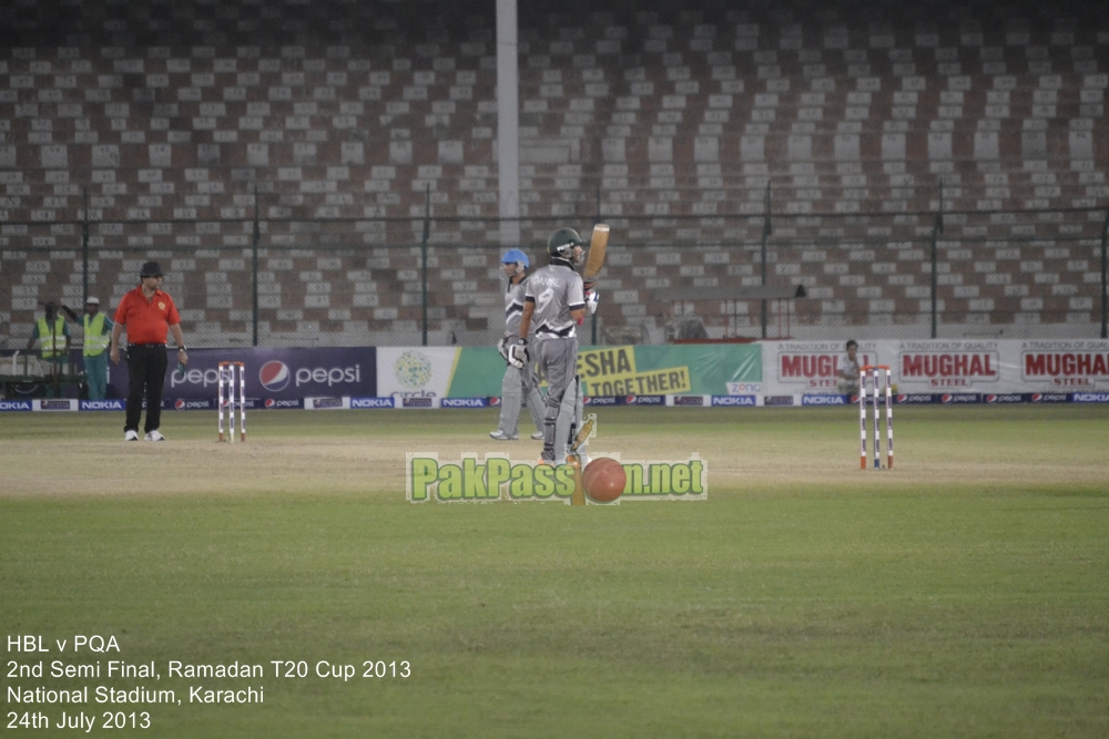 HBL vs PQA - Semi Final - Ramadan T20 Cup 2013