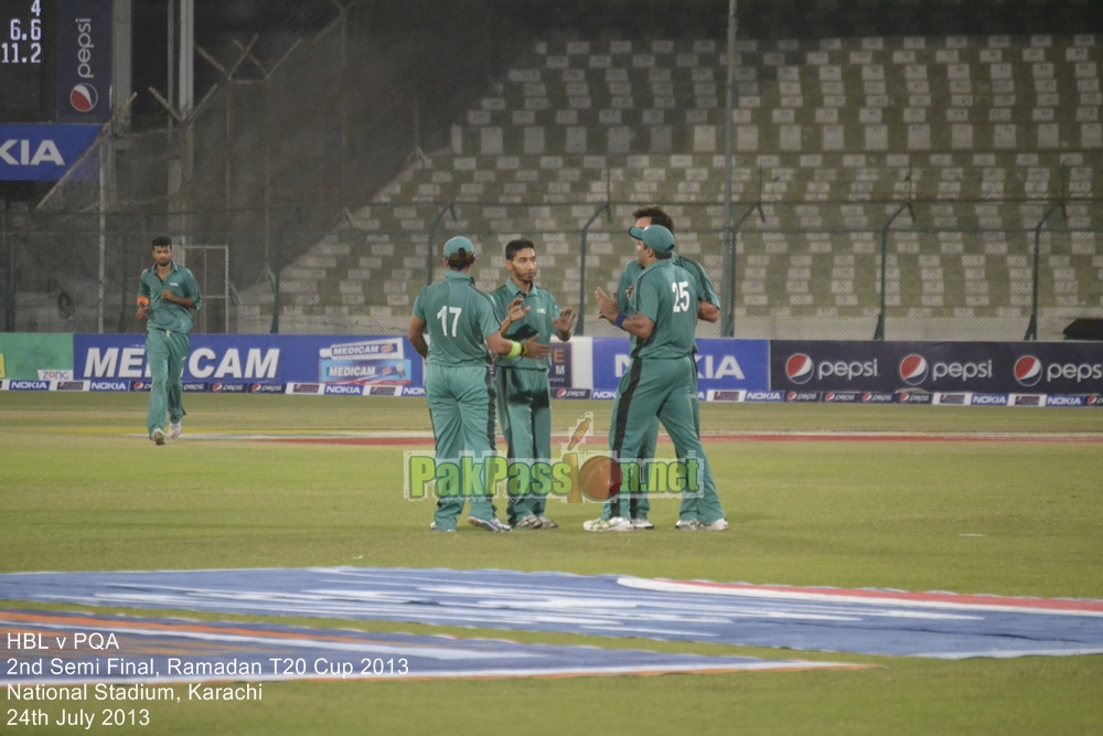 HBL vs PQA - Semi Final - Ramadan T20 Cup 2013