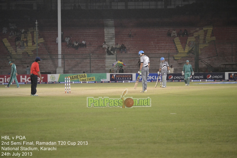 HBL vs PQA - Semi Final - Ramadan T20 Cup 2013