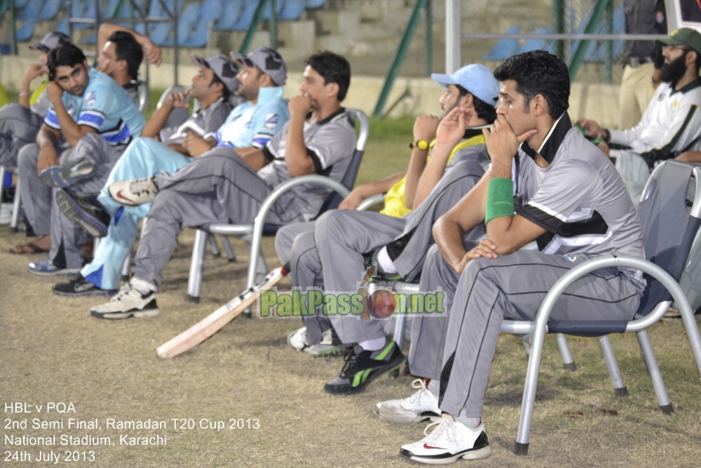 HBL vs PQA - Semi Final - Ramadan T20 Cup 2013