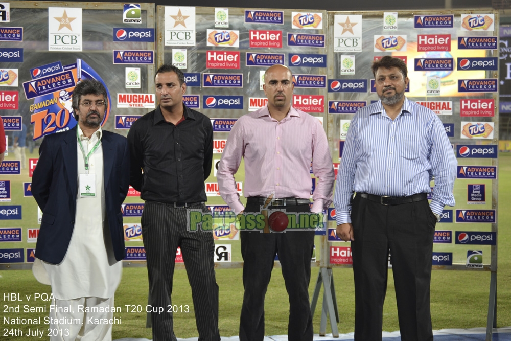 HBL vs PQA - Semi Final - Ramadan T20 Cup 2013