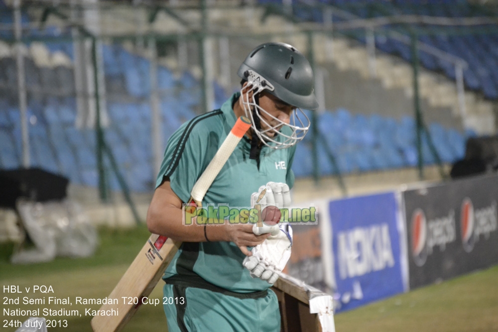 HBL vs PQA - Semi Final - Ramadan T20 Cup 2013