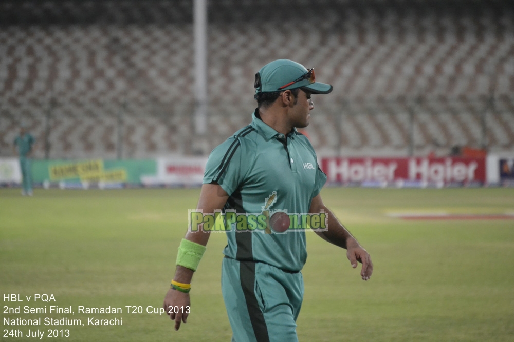 HBL vs PQA - Semi Final - Ramadan T20 Cup 2013