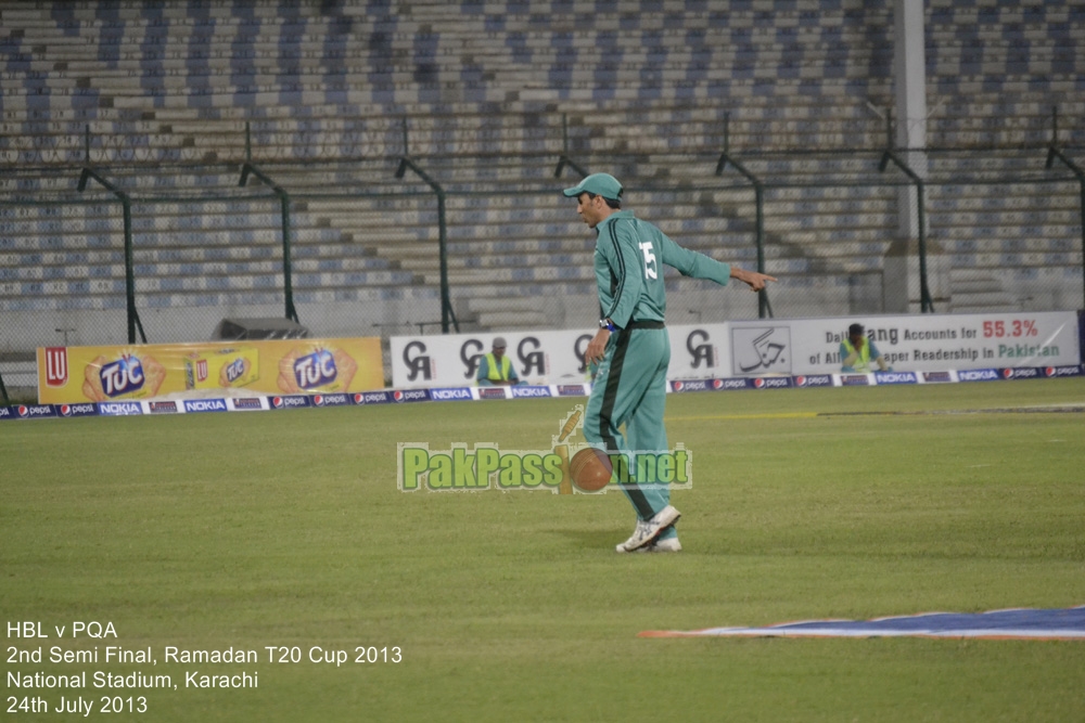 HBL vs PQA - Semi Final - Ramadan T20 Cup 2013